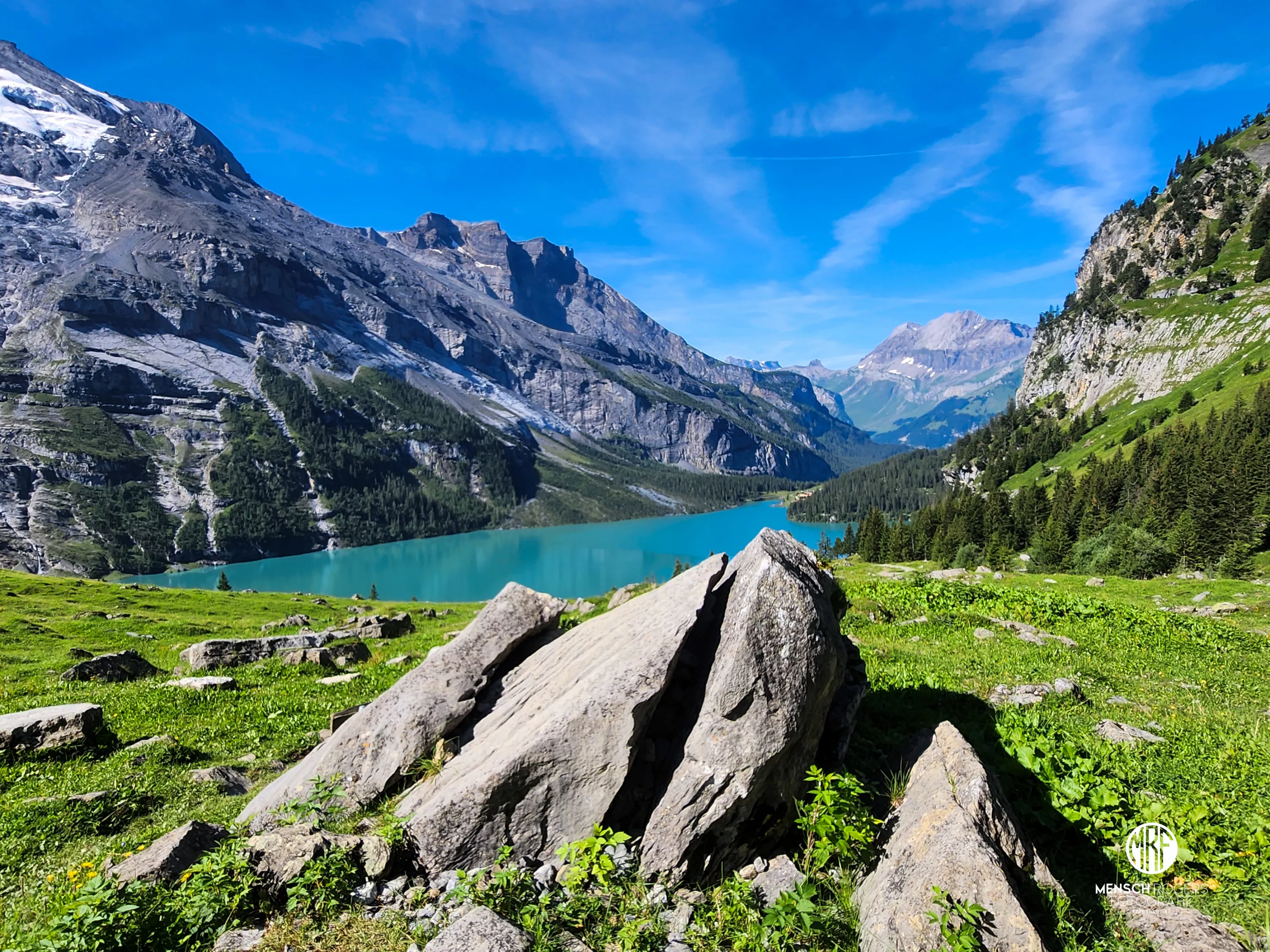 Berg mit See Berg mit See