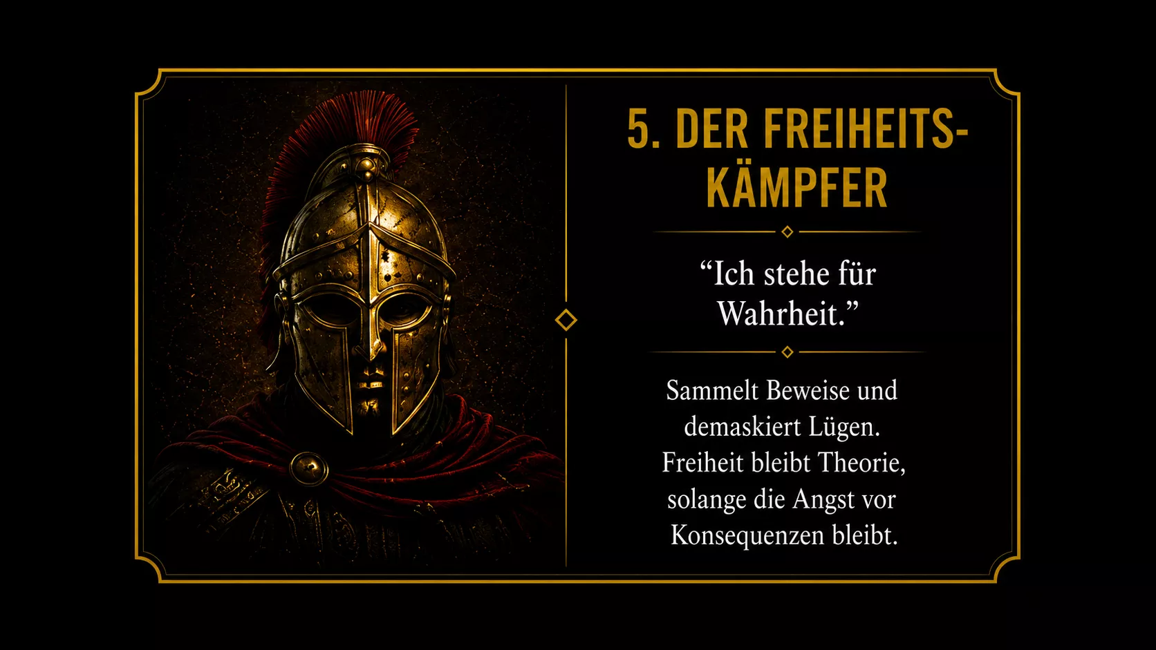 5. Der Freiheits-Kämpfer