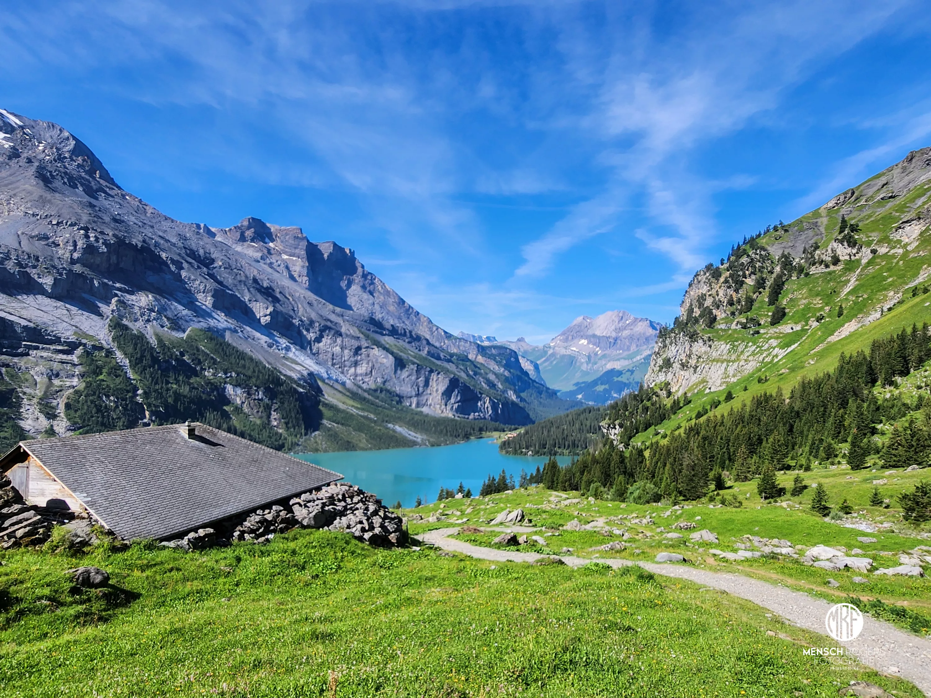 Mensch Rogers Fotografie - Haus mit Bergsee Mensch Rogers Fotografie - Haus mit Bergsee