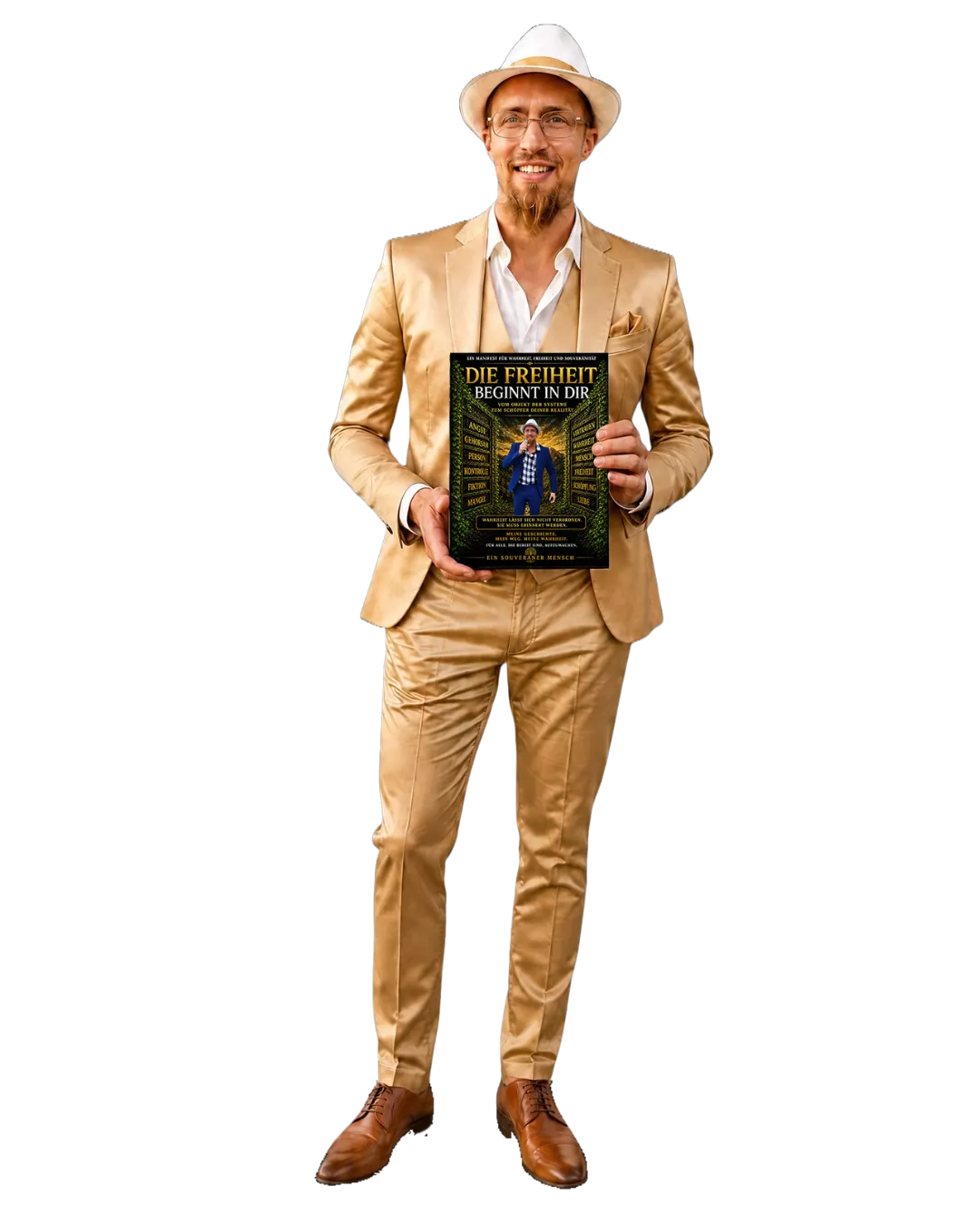 Roger Zbinden mit Buch
